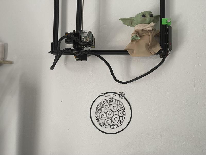 Gomu Gomu no mi wall decoration