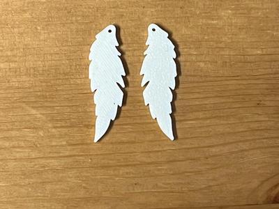 feather earrings