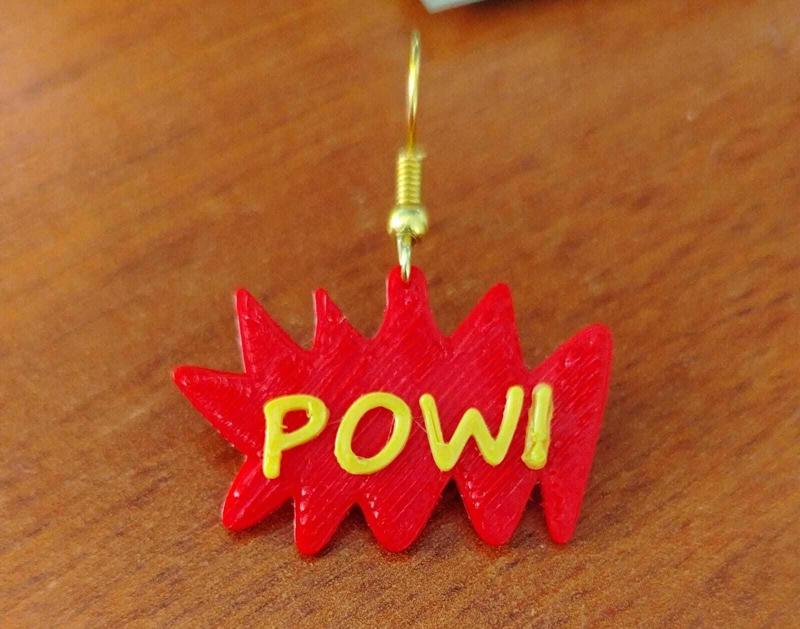 Arete onomatopoeia POW!