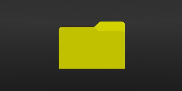 Folder Icon Desk Organizer – Office Storage STL