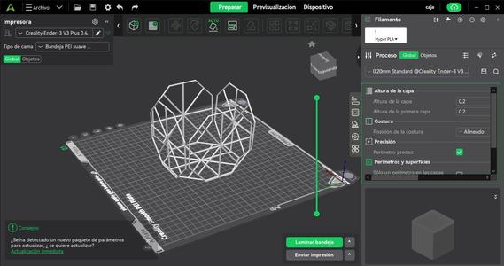 📦 Hexagonal Box 3D - Modern Grid Design, Modular