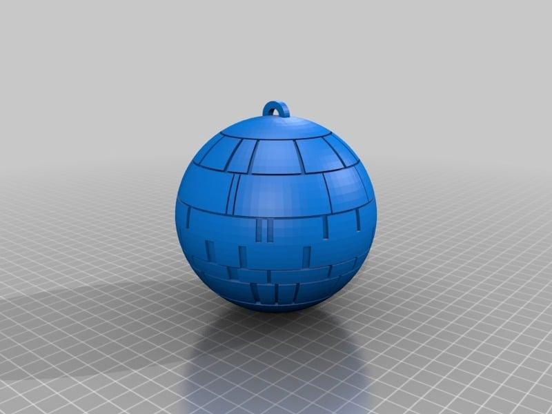 Death Star Christmas Ornament (fixed)
