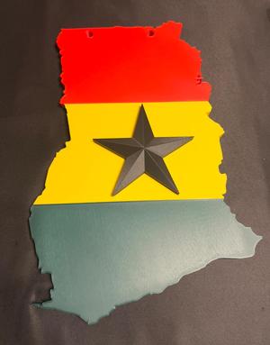 Ghana wall plaque 