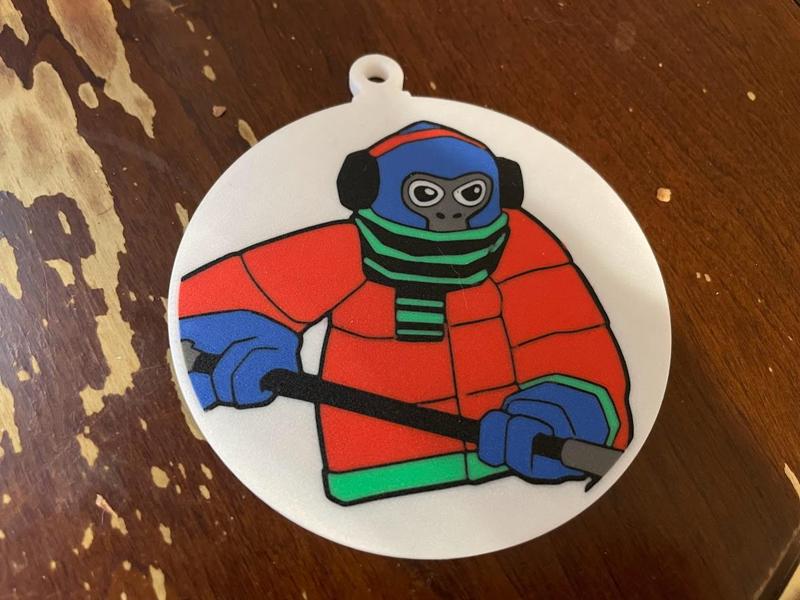 Gorilla Tag Snow Ornament
