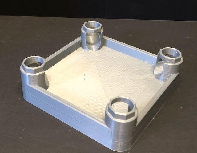 Marble Run Compatible Square 100 mm Base