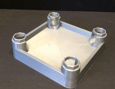 Marble Run Compatible Square 100 mm Base