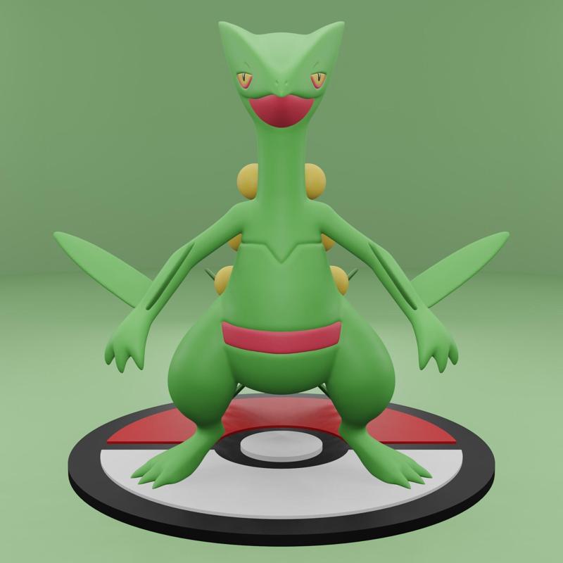 Pokemon No. 254 Sceptile