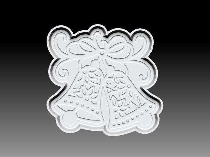 ORNAMENT BELL BATH BOMB MOLD