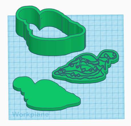 Pokemon: Alolan Muk 3 Piece Bath Bomb Mold