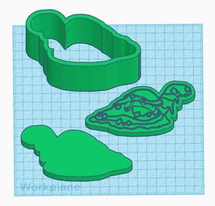 Pokemon: Alolan Muk 3 Piece Bath Bomb Mold