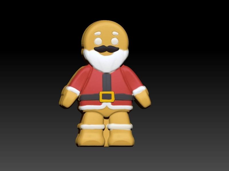 jengibre santa - MOLD BATH BOMB, SOLID SHAMPOO