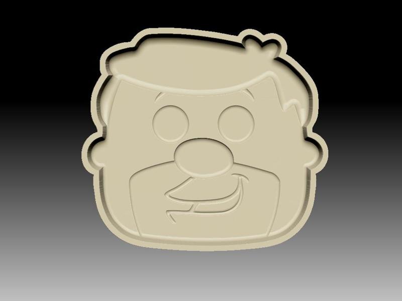 FRED FLINTSTONE BATH BOMB MOLD