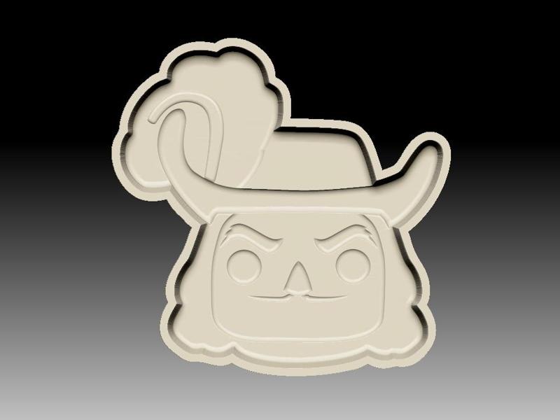 CAPTAIN HOOK BATH BOMB MOLD