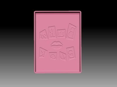 BURN BOOK BATH BOMB MOLD