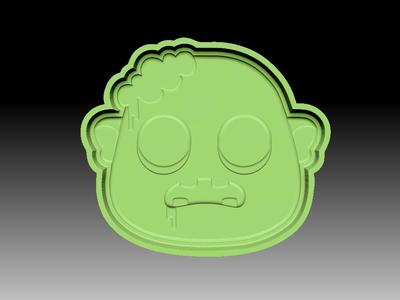 ZOMBIE MAN BATH BOMB MOLD