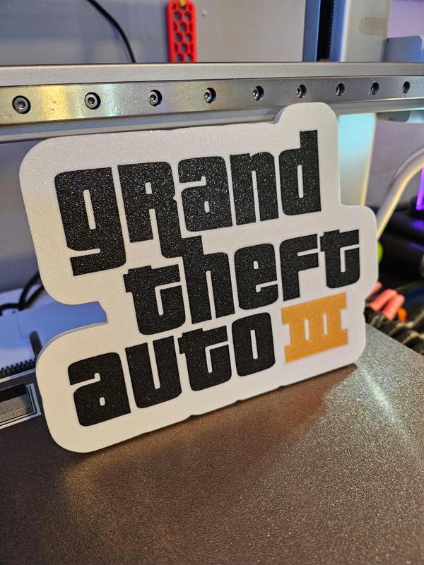 GTA-3-Logo Wall Art