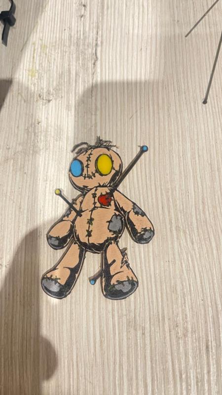 voodoo doll 2d art