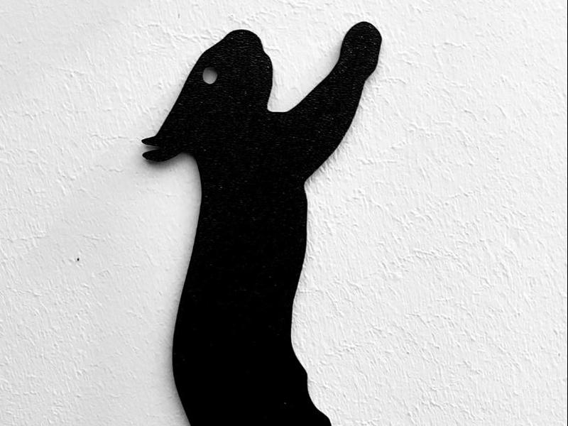 Squirrel for garden decoration