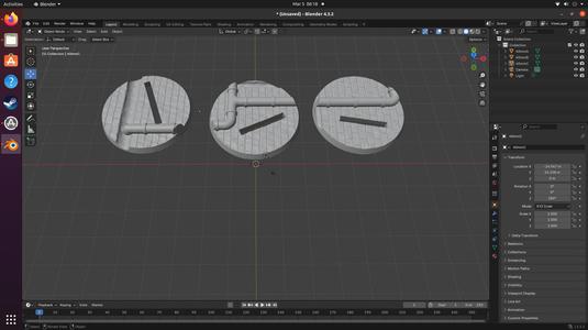 Sewer Slotta' 40mm Bases Slotted