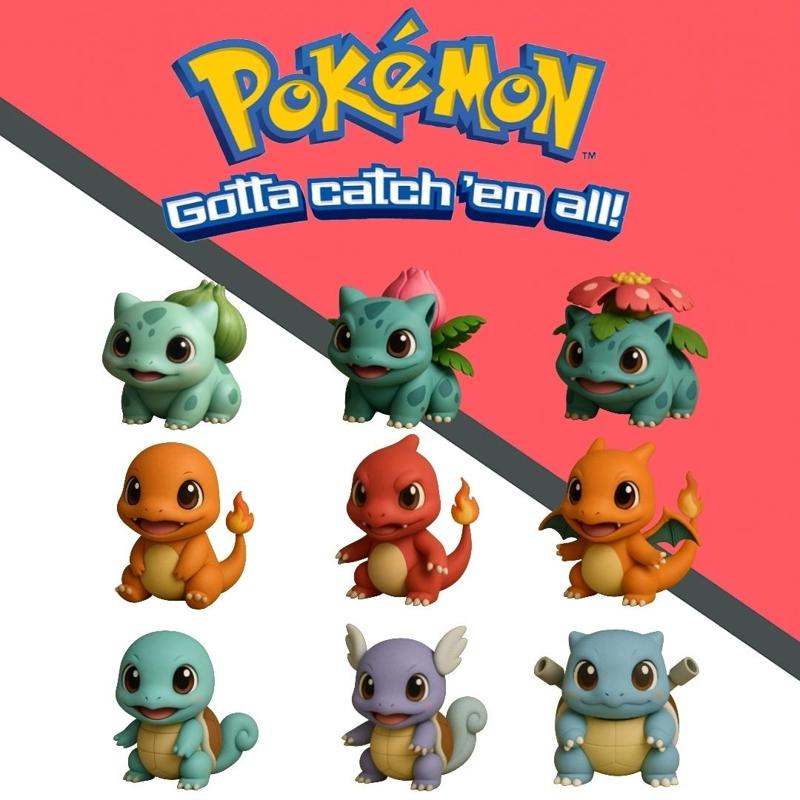 Pokemon Mega starter pack x 12 units!