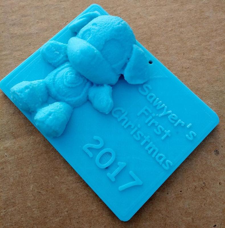 Talking Puppy Dog Toy Scan Christmas Ornament