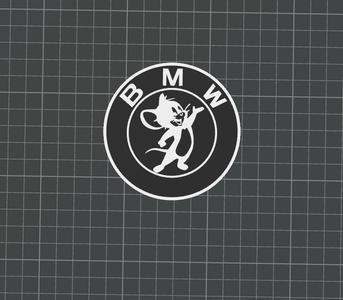 Jerry Bmw logo all sizes 82mm, 74mm,68mm,45mm for Bmw e46,e60, e36,e90,etc all model of BMW