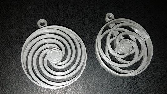 Optical illusion 2 - Illusion d'optique spirale 2