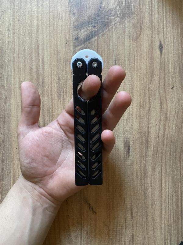 Creative and Modern: Practical and Stylish 3D Printed Butterfly Knife