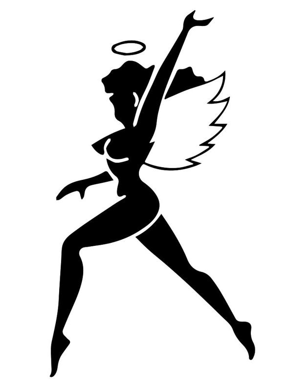 Flying Tigers (American Volunteer Group) - Hell Angel Stencil