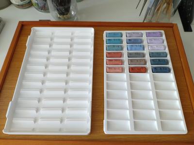 Pastel chalks tray v 3