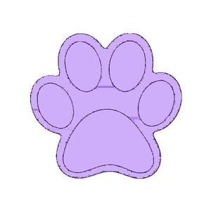 cat footprint