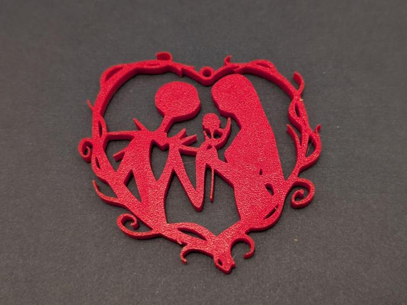 Jack and Sally Tree Ornament