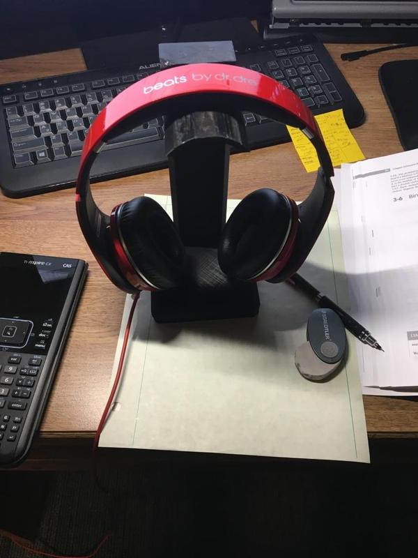 stand alone Head phone holder