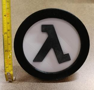 Half-life Lambda logo