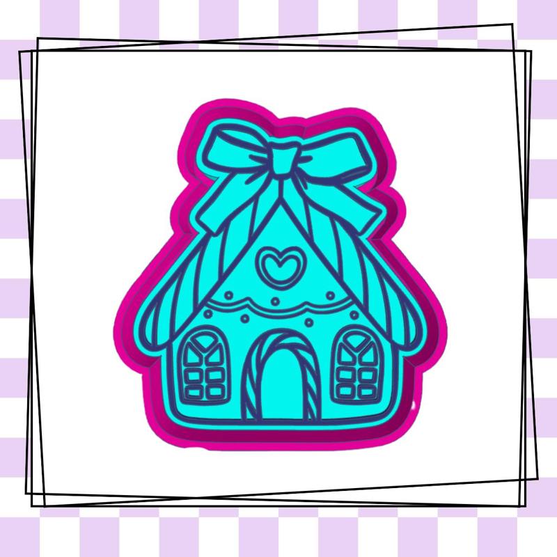 Gingerbread House Freshie STL