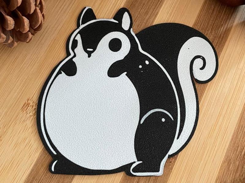 Fat Squirrel Coaster