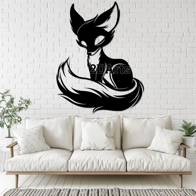 Fox Disney Style 2D Wall Art/Window Art