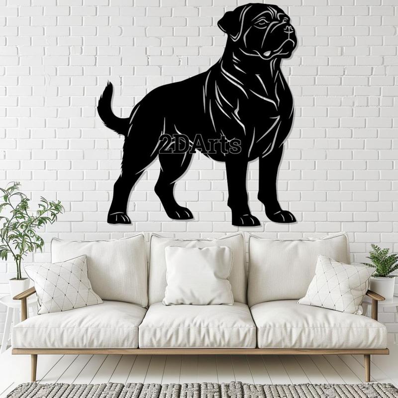 Rottweiler 2D Wall Art/Window Art