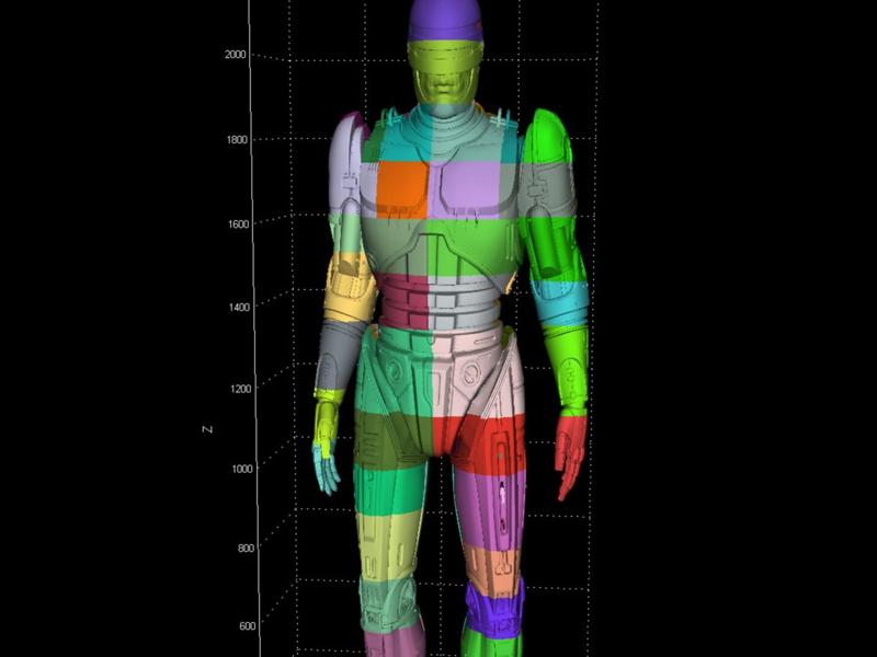 Life-Size RoboCop 3D Model Part 1