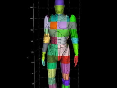 Life-Size RoboCop 3D Model Part 1