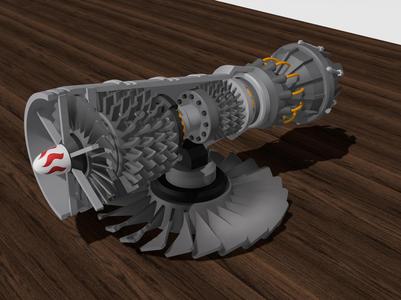Aviation Engine Sci-Fi Group
