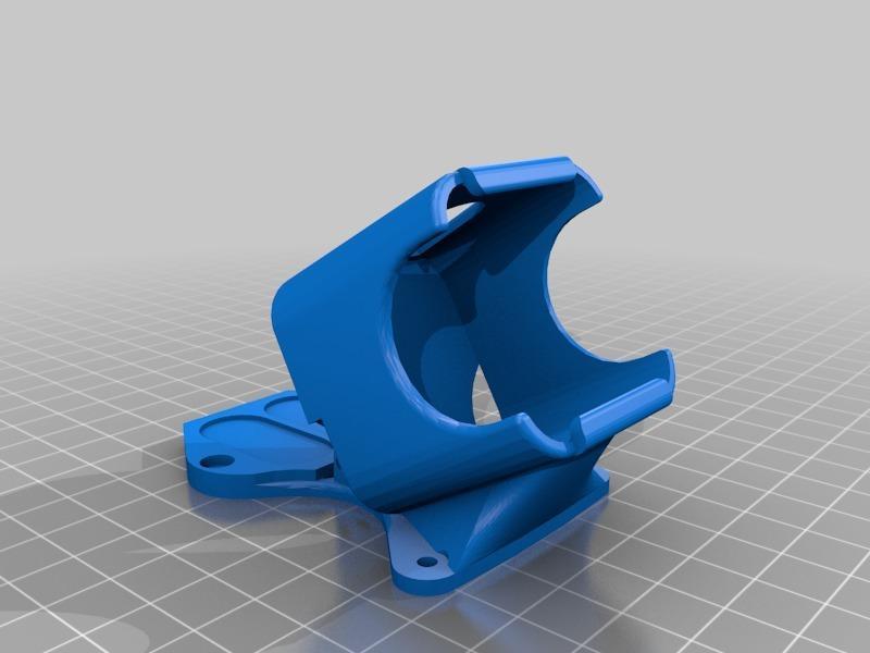 RDQ Mach 1 Freestyle GoPro Mount with Battery on Top