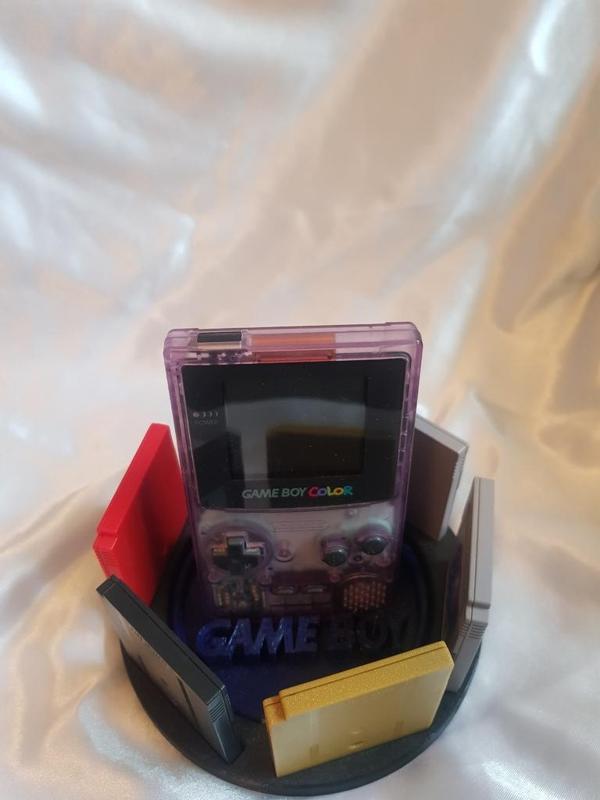 Game Boy and Cartridge Swiveling stand gbc and pocket