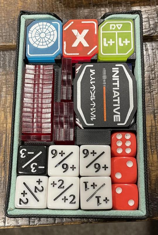 Star Wars Unlimited acrylic token holder (Beam Forge)