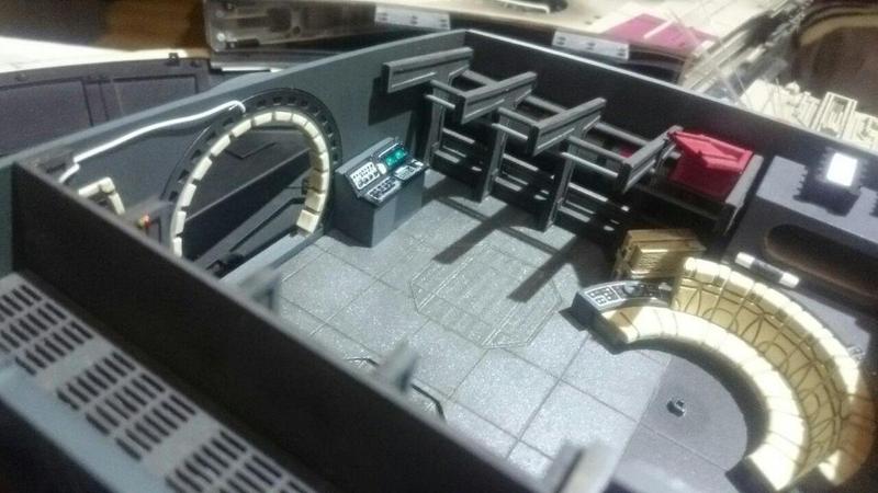 Consola de la bodega Halcón Milenario deagostini.