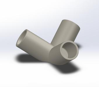 corner connector for 5/8 16mm pvc