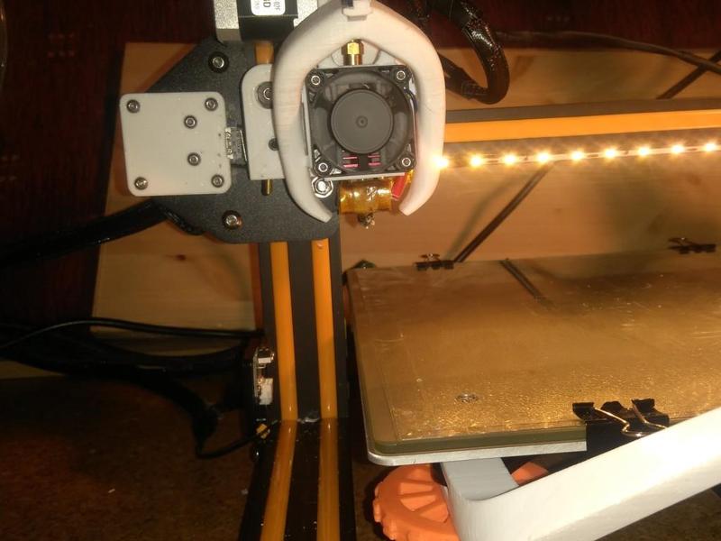 CR-10 direct drive extruder with OEM Fang