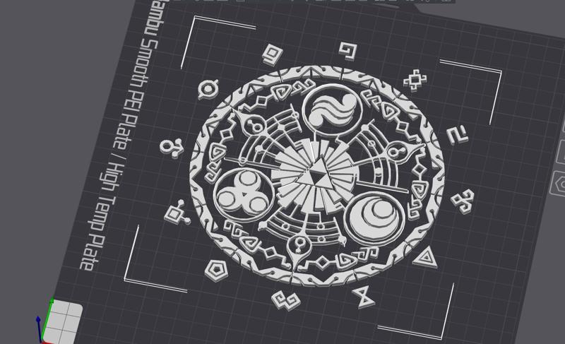 Triforce from Zelda series