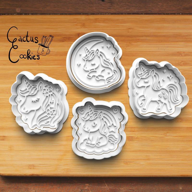 Unicorn Cookie Cutter set 0868