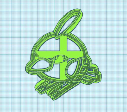 Pokemon: Natu Cookie Cutter